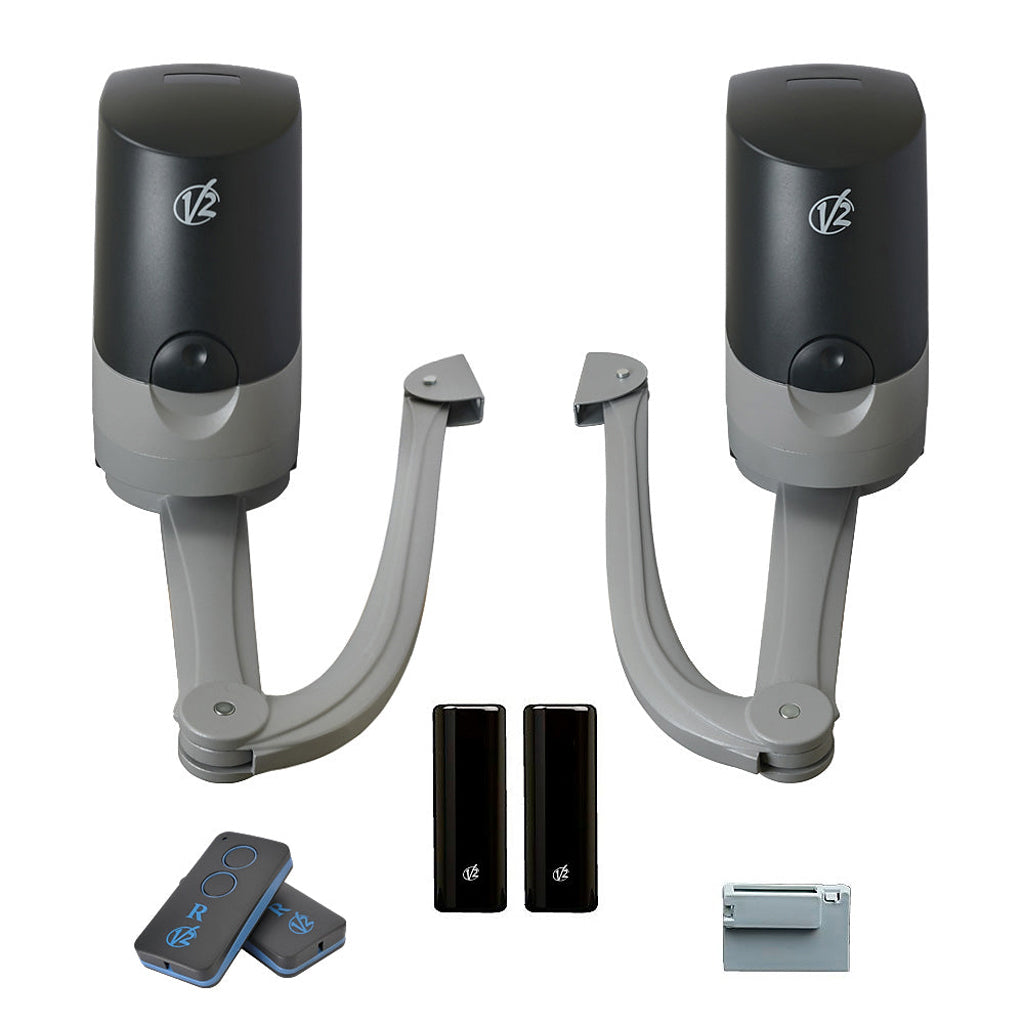 V2 Zorus 24v Electromechanical Pivoting Arm Kit Gates Up To 2.8m