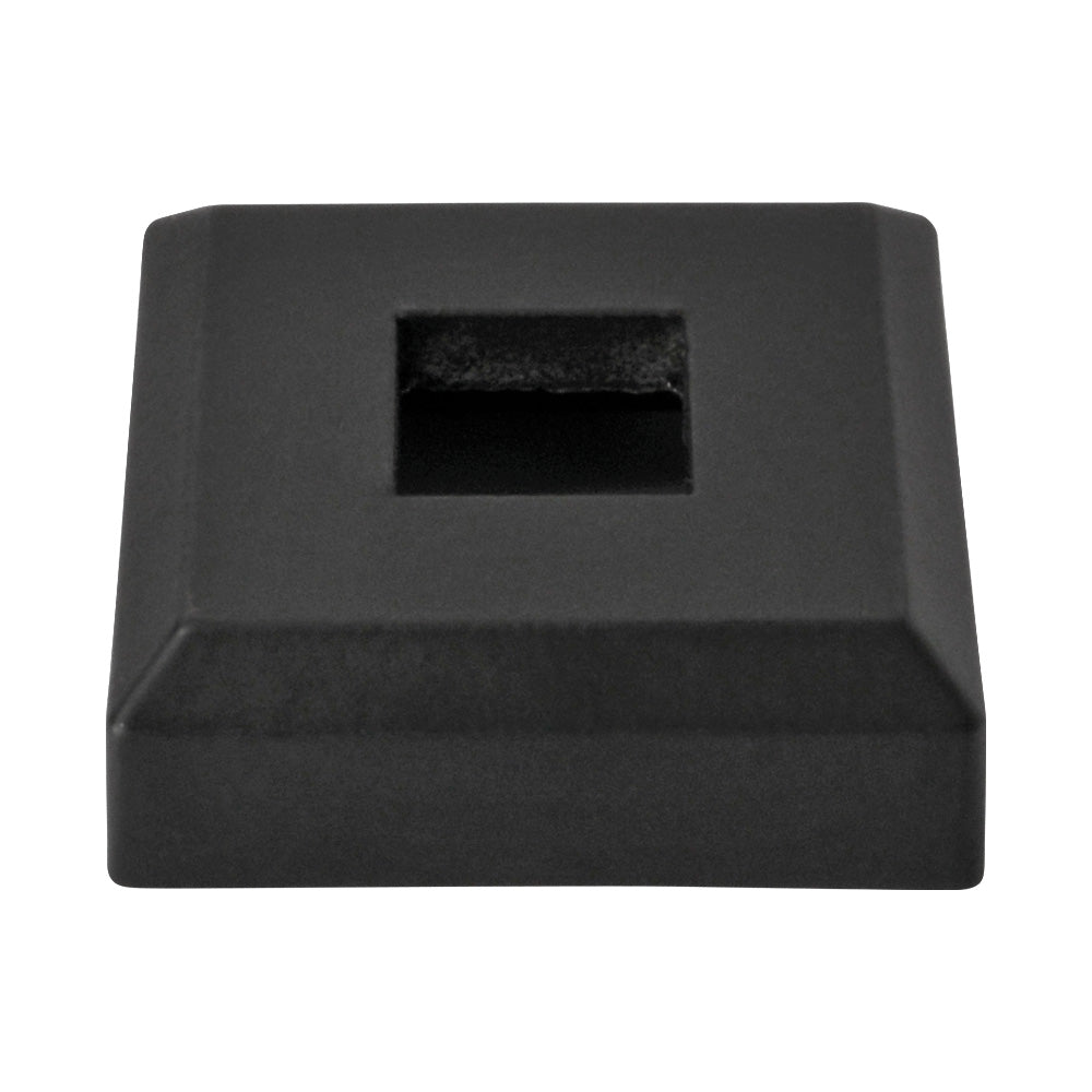 Aluminium Baluster Collar On Level 14 x 40mm For 12.5mm Square Black