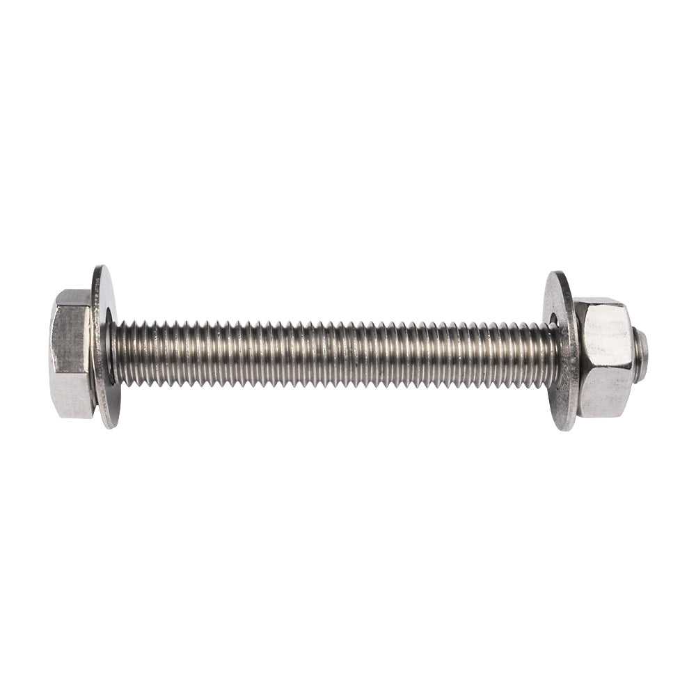 GRP Handrail Fitting M10 Hex Bolt & Nut For Bases