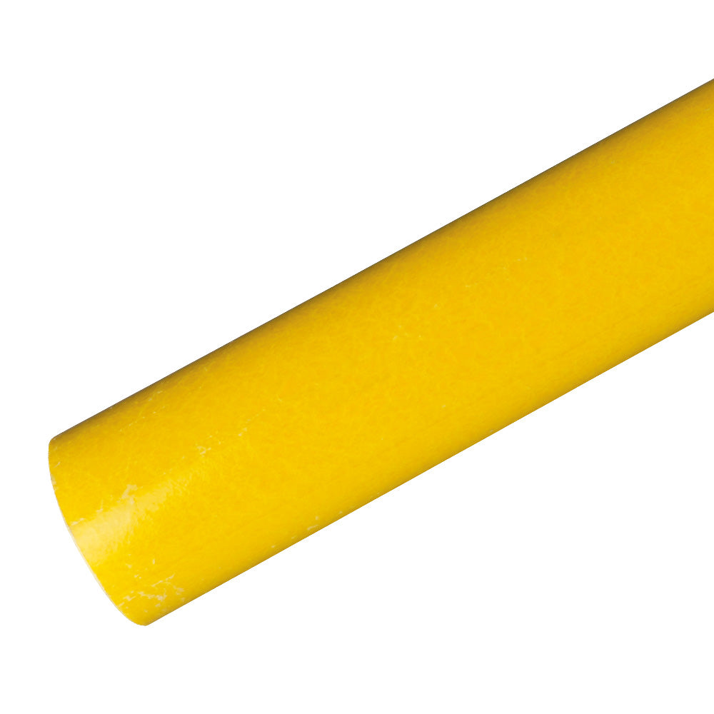 Yellow GRP Handrail Tube 50mm Diameter 5000mm