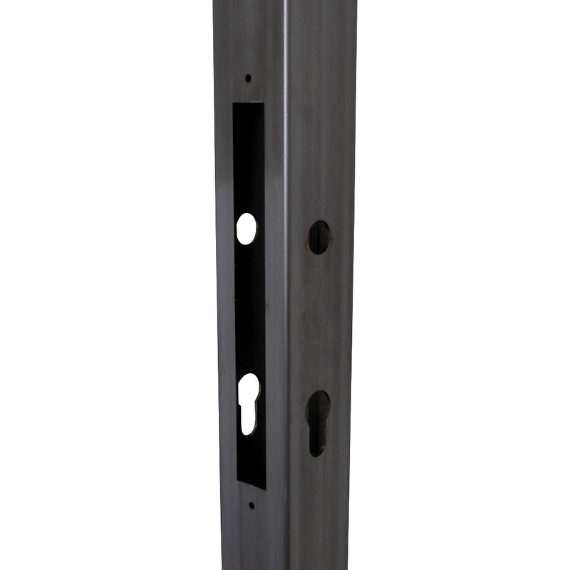 Gate Lock Frame Kit 50mm Profiled Box Section Lock Handles & Cylinder