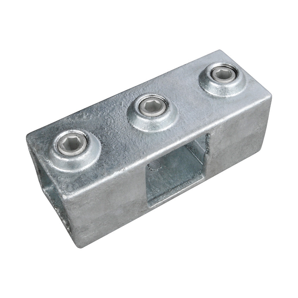 Four Way Cross Square Key Clamp For 25mm Box Section