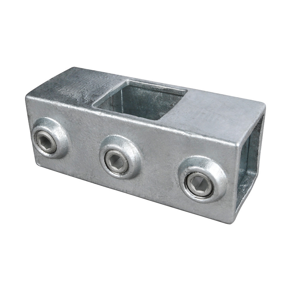 Four Way Cross Square Key Clamp For 25mm Box Section