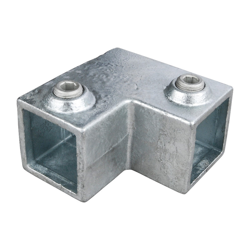 90° Elbow Square Key Clamp For 40mm Box Section
