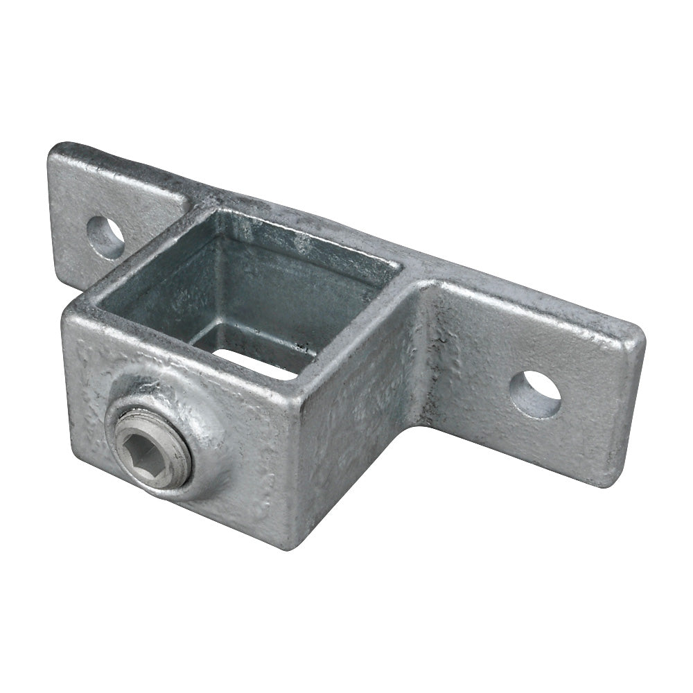 Double Lugged Bracket Square Key Clamp For 40mm Box Section