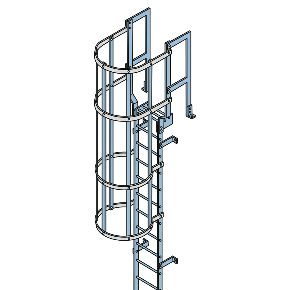 Lower Ladder Hoop Self Colour Without Holes 700 x 750mm Diameter