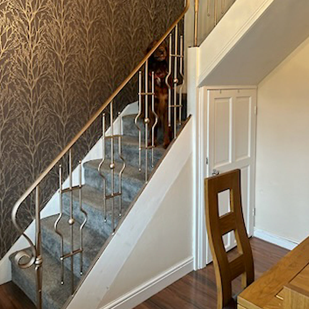 PL62 Panel 200 x 900mm 12mm Diameter Round Bar