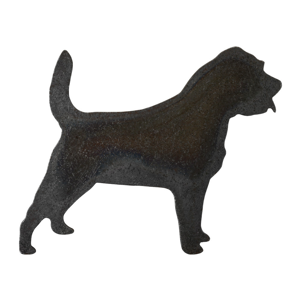 SILBOR2 Border Terrier Silhouette 230 x 195mm