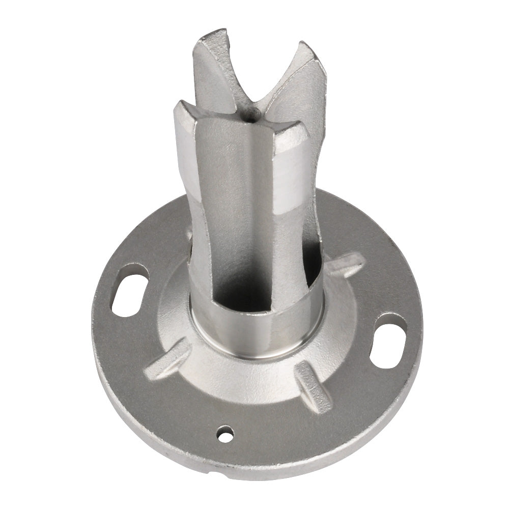 316 Base Plate To Suit 42.4mm Tube 100mm Diameter
