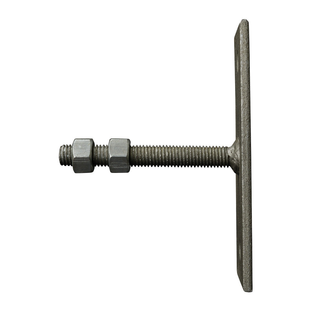Threaded Adjustable Bracket 12mm Stud 135 x 50 x 5mm