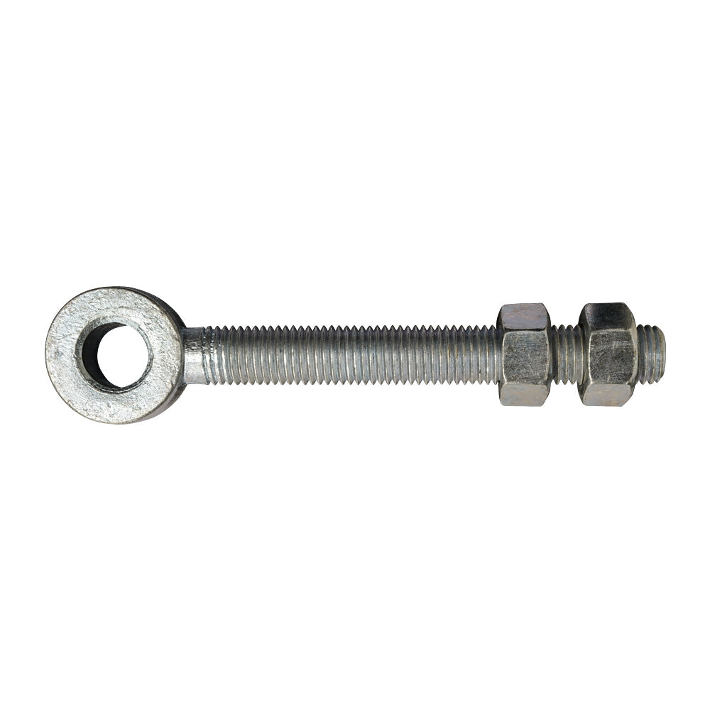Adjustable Zinc Plated Eye Bolt To Suit 20mm Pin 150mm (6")