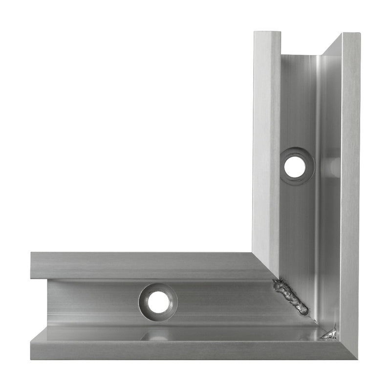 Adjustable Aluminium Channel Base Fix Internal Corner