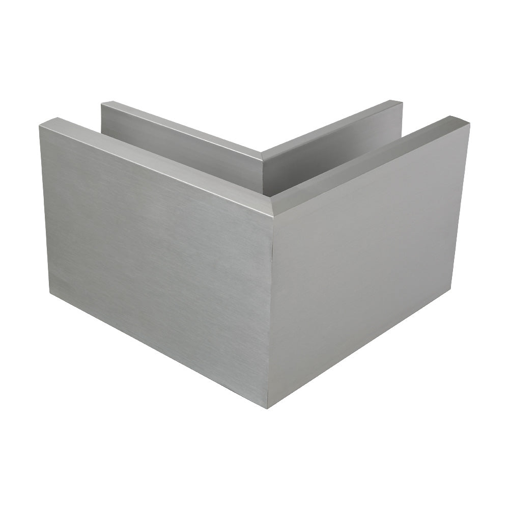 Adjustable Aluminium Channel Base Fix External Corner