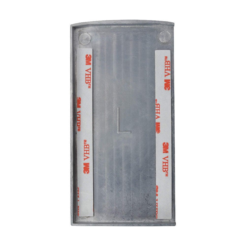 Adjustable Aluminium Channel Side Fix External End Cap Left