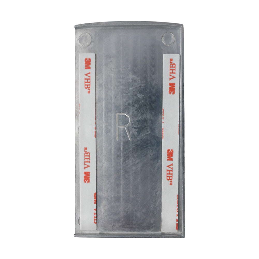 Adjustable Aluminium Channel Side Fix Internal End Cap Right