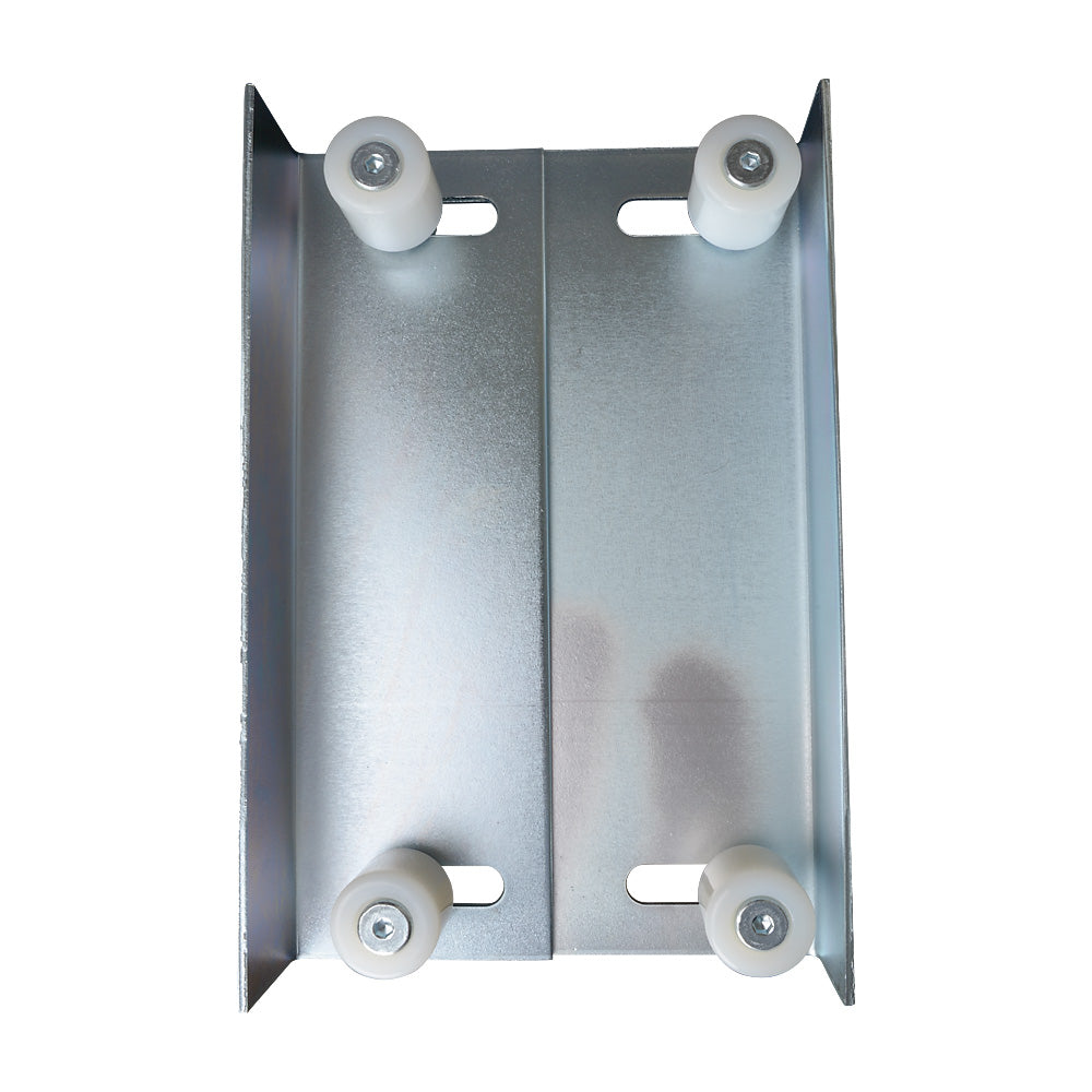 Guide Bracket With 40mm Nylon Rollers