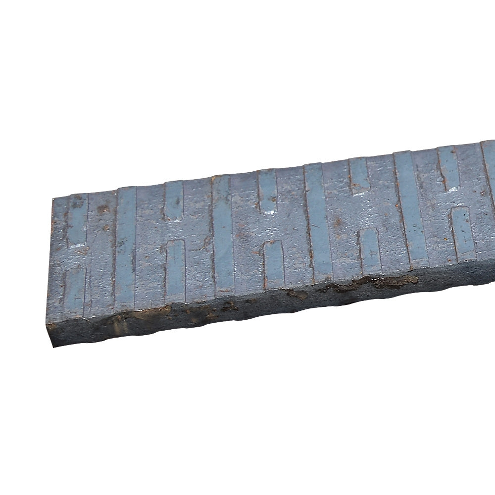 BR40E 40 x 8mm Flat Textured Bar