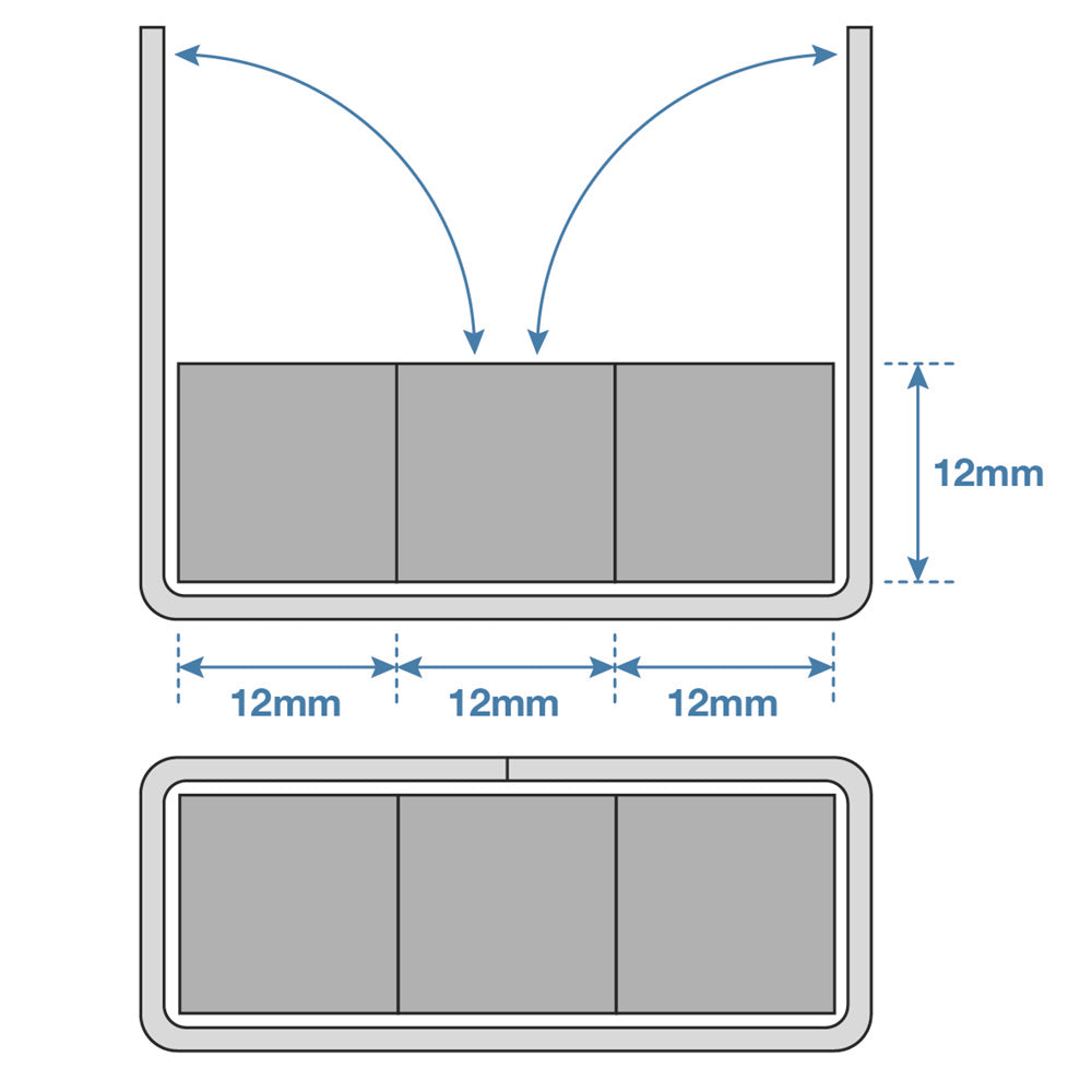 CC12X36 Mild Steel Collar Clip 12 x 36mm
