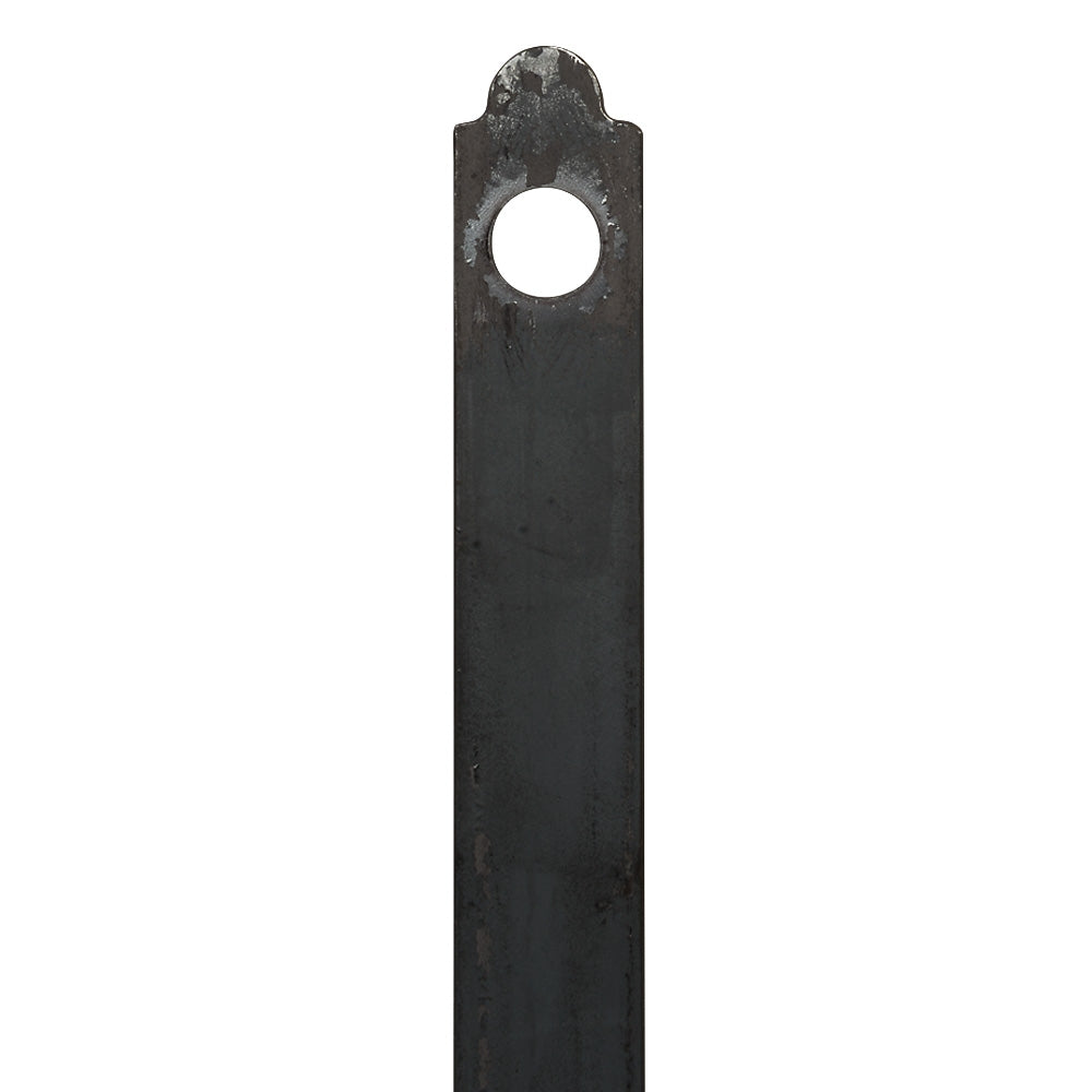 Estate Fencing Decorative Top Posts 25x8mm Lower Flat Rails