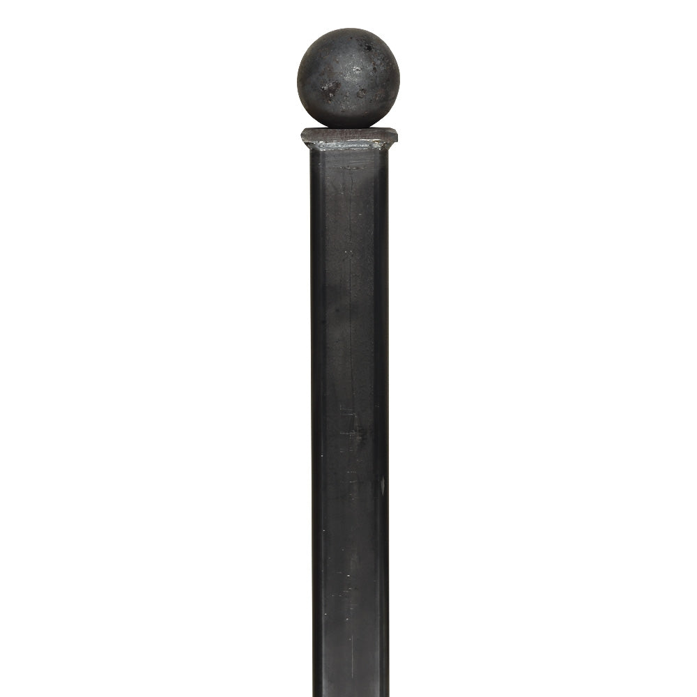 Estate Fencing Ball Top Post 60mm Box Section