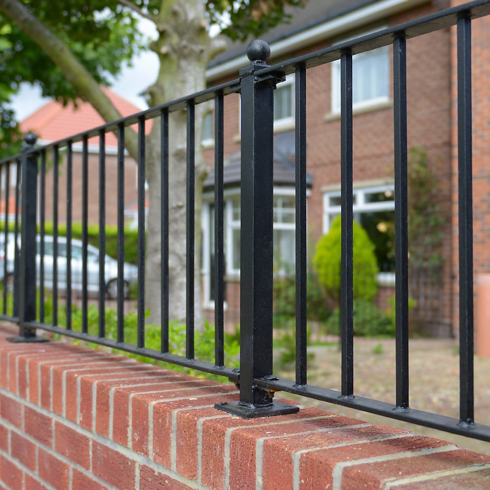 40 x 40mm Bolt Down Post 500mm Long To Suit FP500 Fence Panel