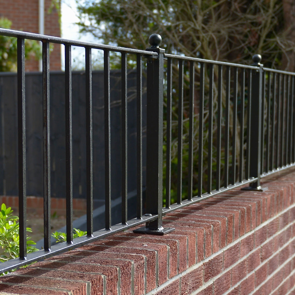 40 x 40mm Bolt Down Post 500mm Long To Suit FP500 Fence Panel