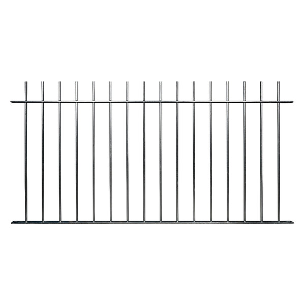 Bluntisham Plain Vertical Bar Fence Panel 1860 x 925mm
