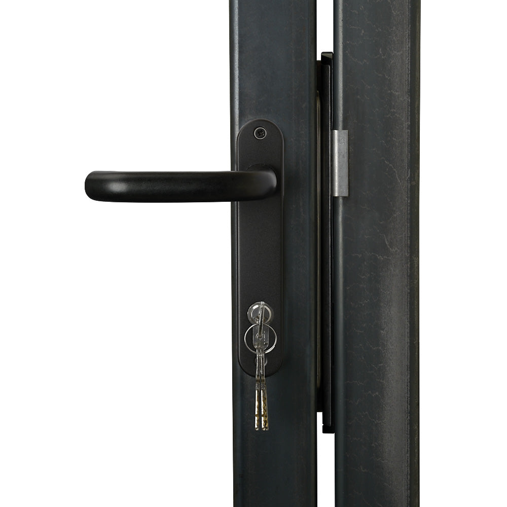 Locinox Sixtylock Kit Black To Suit 60mm Box Section With 2 x 2m Profiled Box Section
