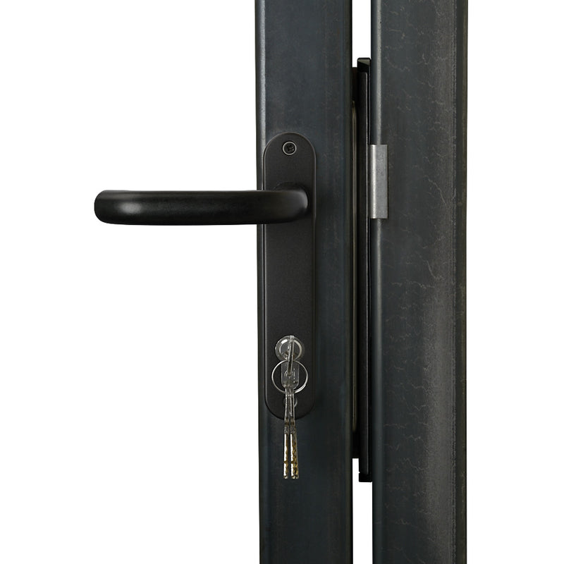 Locinox Fortylock Kit Black To Suit 60mm Box Section With 2 x 2m Profiled Box Section