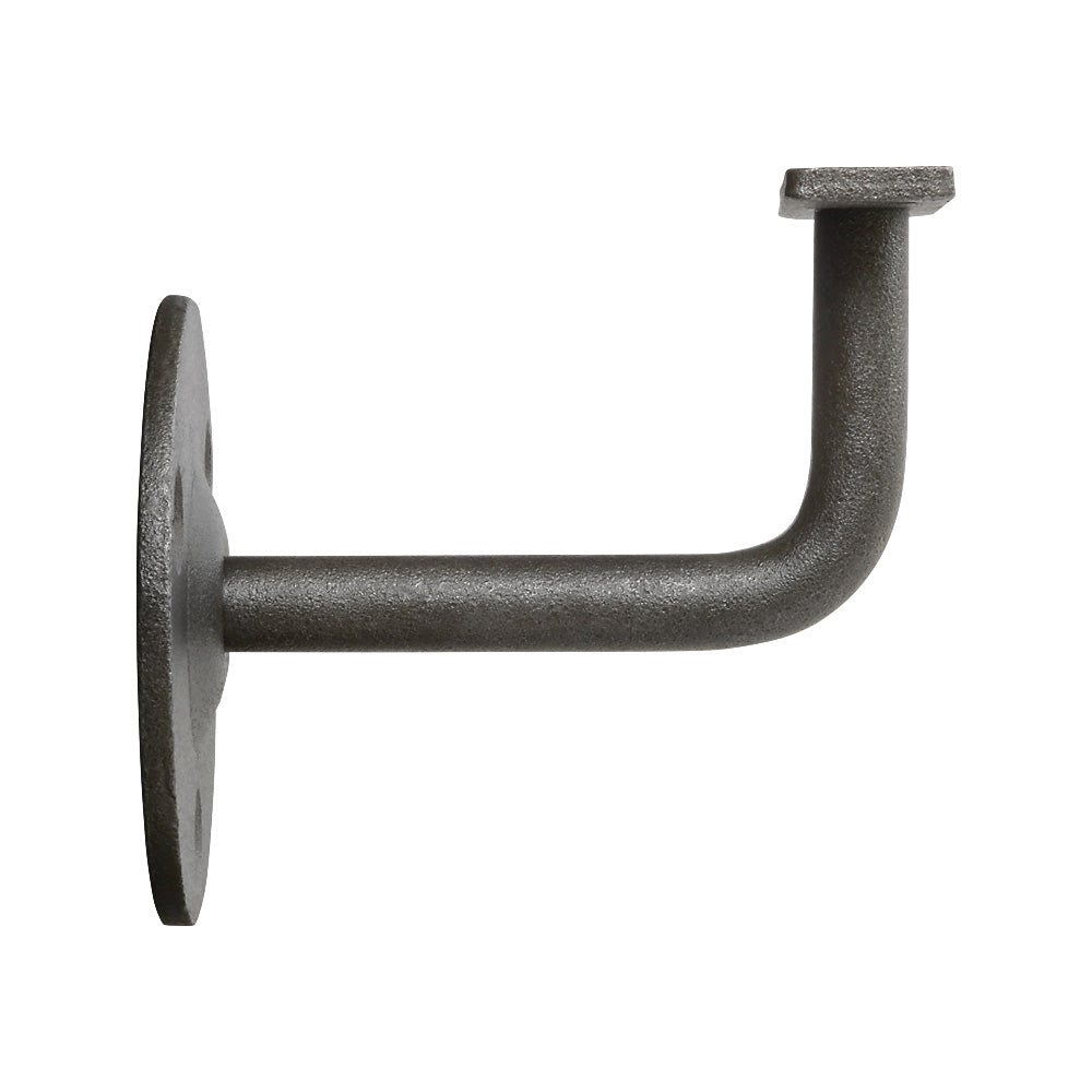 Mild Steel Handrail Bracket 85mm Projection To Suit Flat
