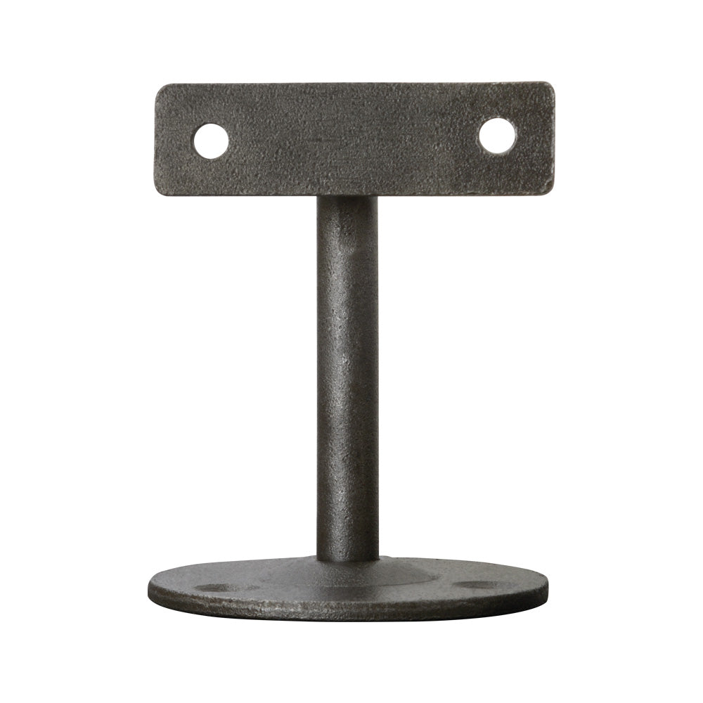 Mild Steel Handrail Bracket 85mm Projection To Suit Flat