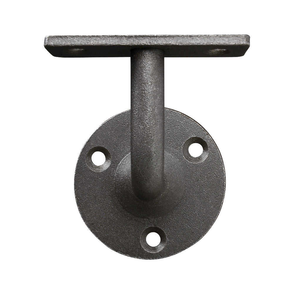 Mild Steel Handrail Bracket 85mm Projection To Suit Flat