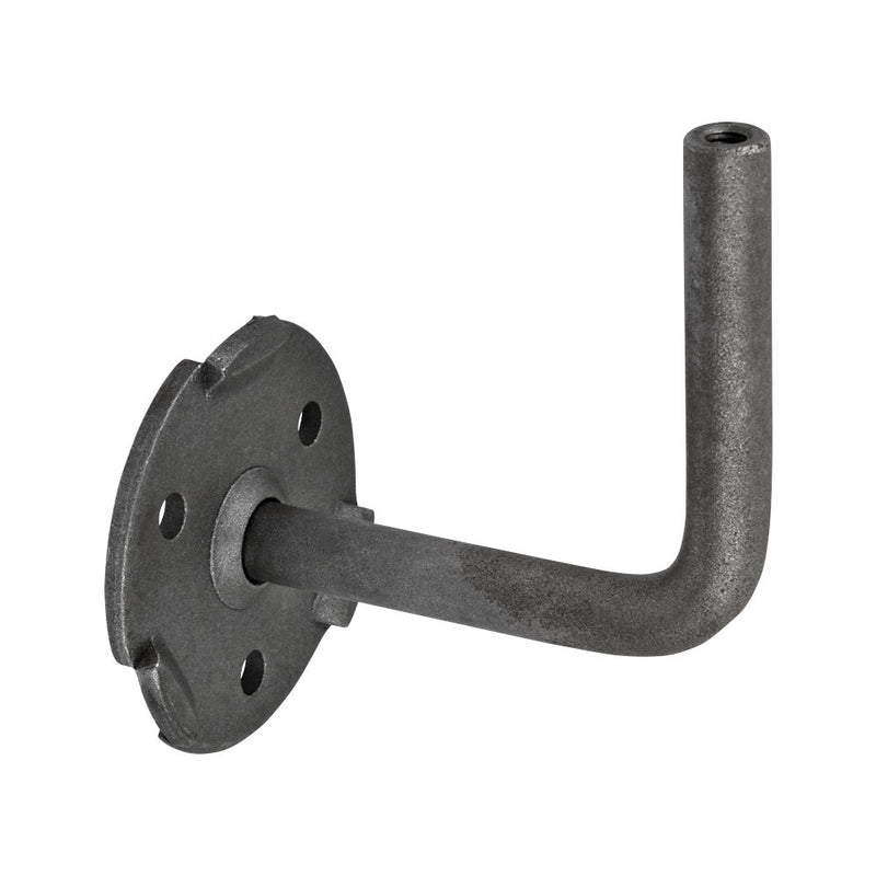 HB5PF Mild Steel Handrail Bracket 85mm Projection With Push Fit Cover Plate