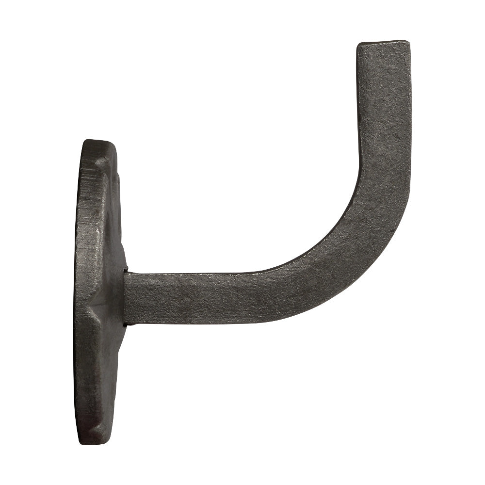 HB5SQ Mild Steel Handrail Bracket 75mm Projection With 14mm Square Bar