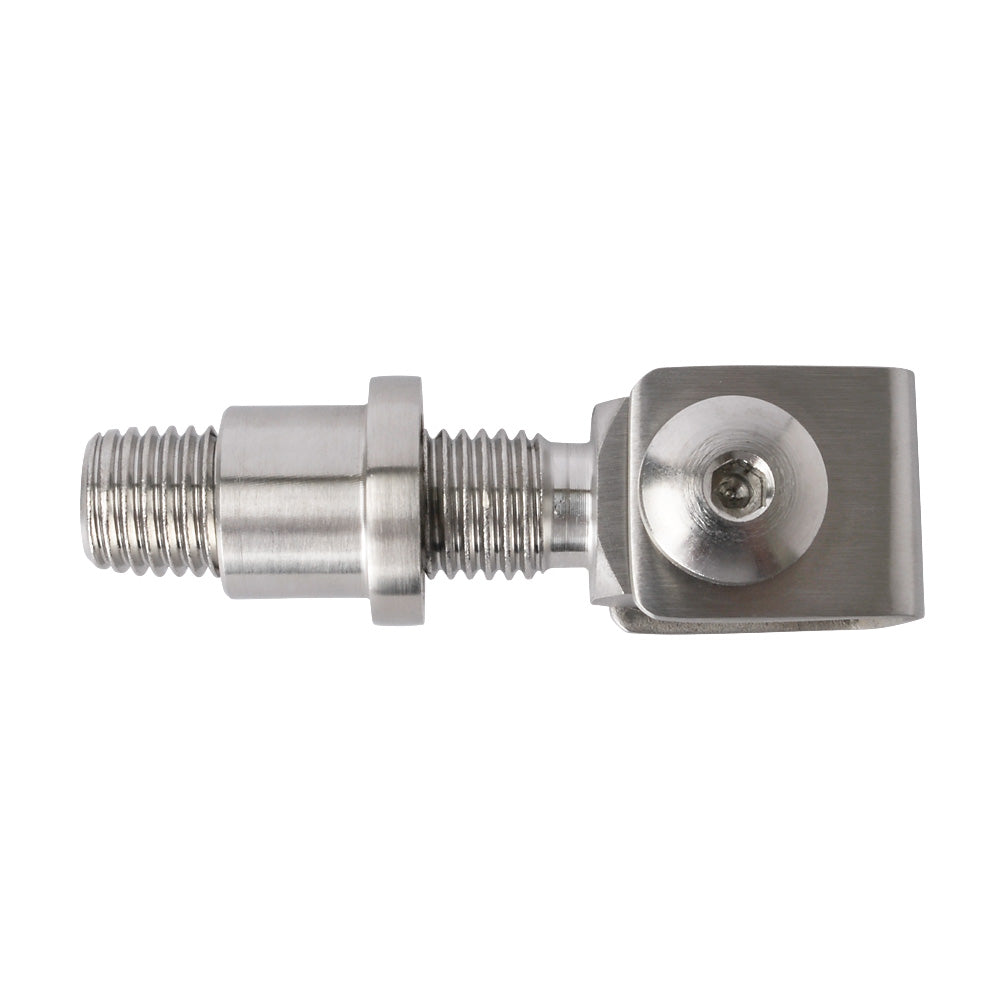 HI/43 316 Stainless Steel Adjustable Hinge M16 Thread To Weld