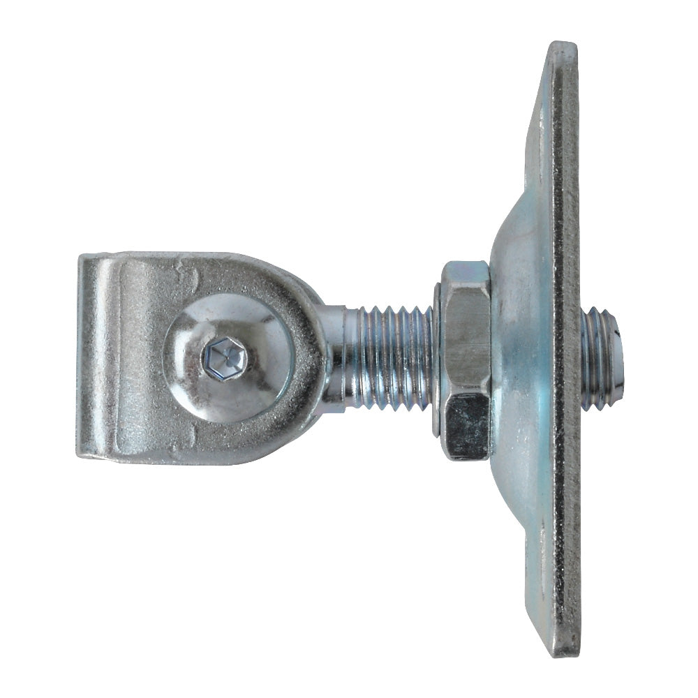 HI/53 Adjustable Gate Hinge M16 With Back Plate 80mm x 80mm