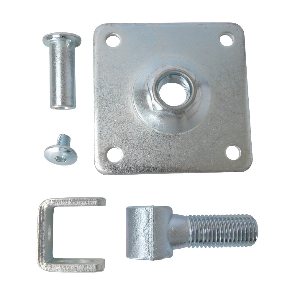 HI/56 Adjustable Gate Hinge M24 With Back Plate 120 x 120mm