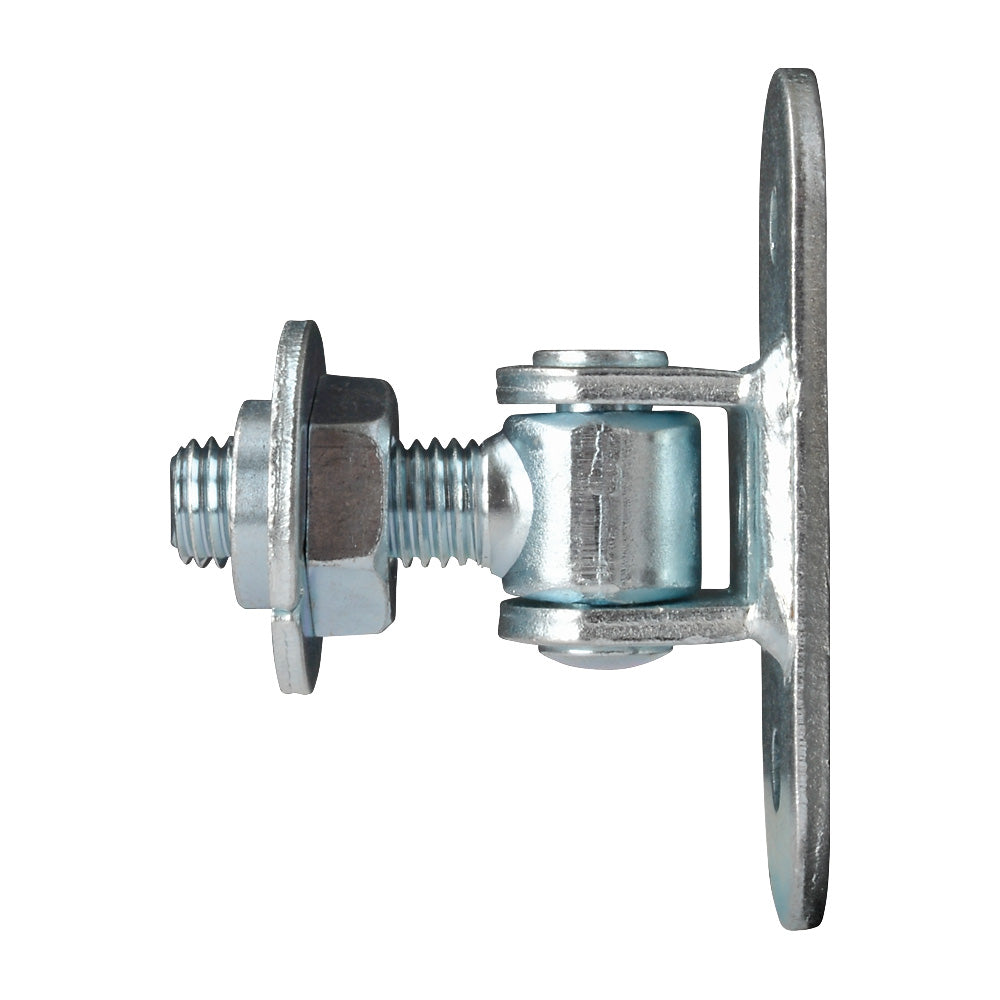 HI/74 Adjustable Gate Hinge M18 With Jointed Plates On Back Plate 115mm x 40mm