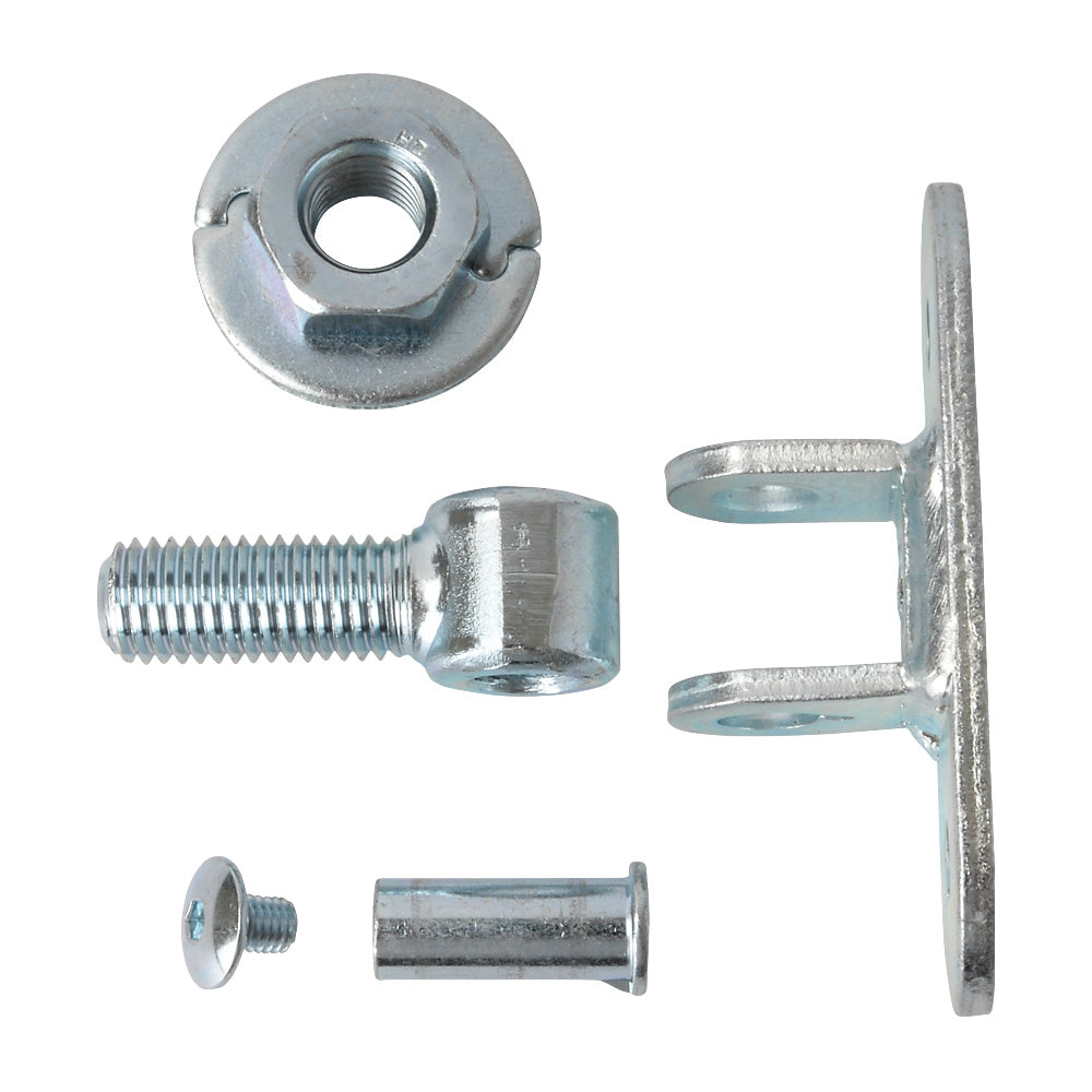 HI/74 Adjustable Gate Hinge M18 With Jointed Plates On Back Plate 115mm x 40mm