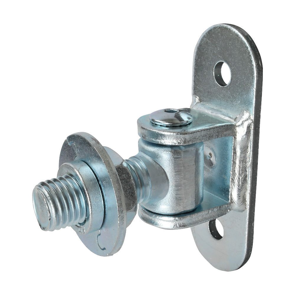 HI/75 Adjustable Gate Hinge M20 With Jointed Plates On Back Plate 115mm x 40mm