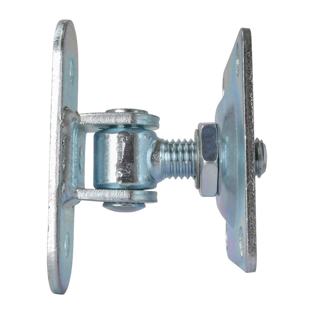 HI/77 Adjustable Gate Hinge M18 With Fixing Plate 90x90mm On Back Plate 115x40mm