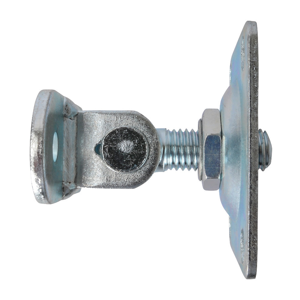 HI/77 Adjustable Gate Hinge M18 With Fixing Plate 90x90mm On Back Plate 115x40mm