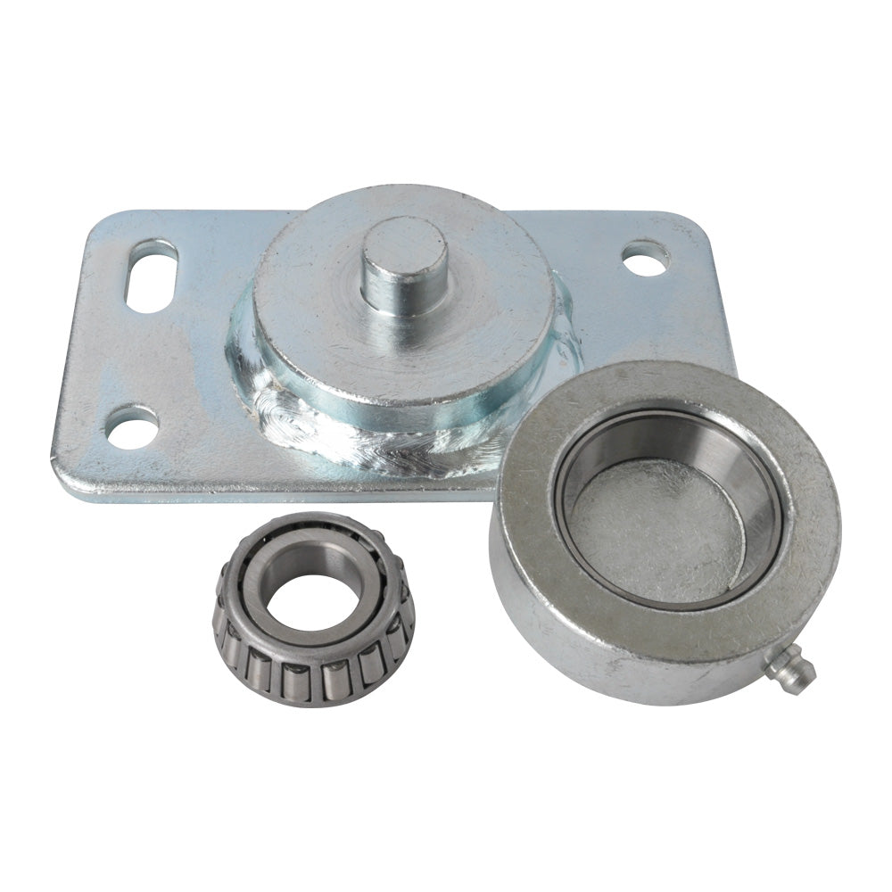 HI/95 Rotating Gate Hinge 60mm Diameter On Plate