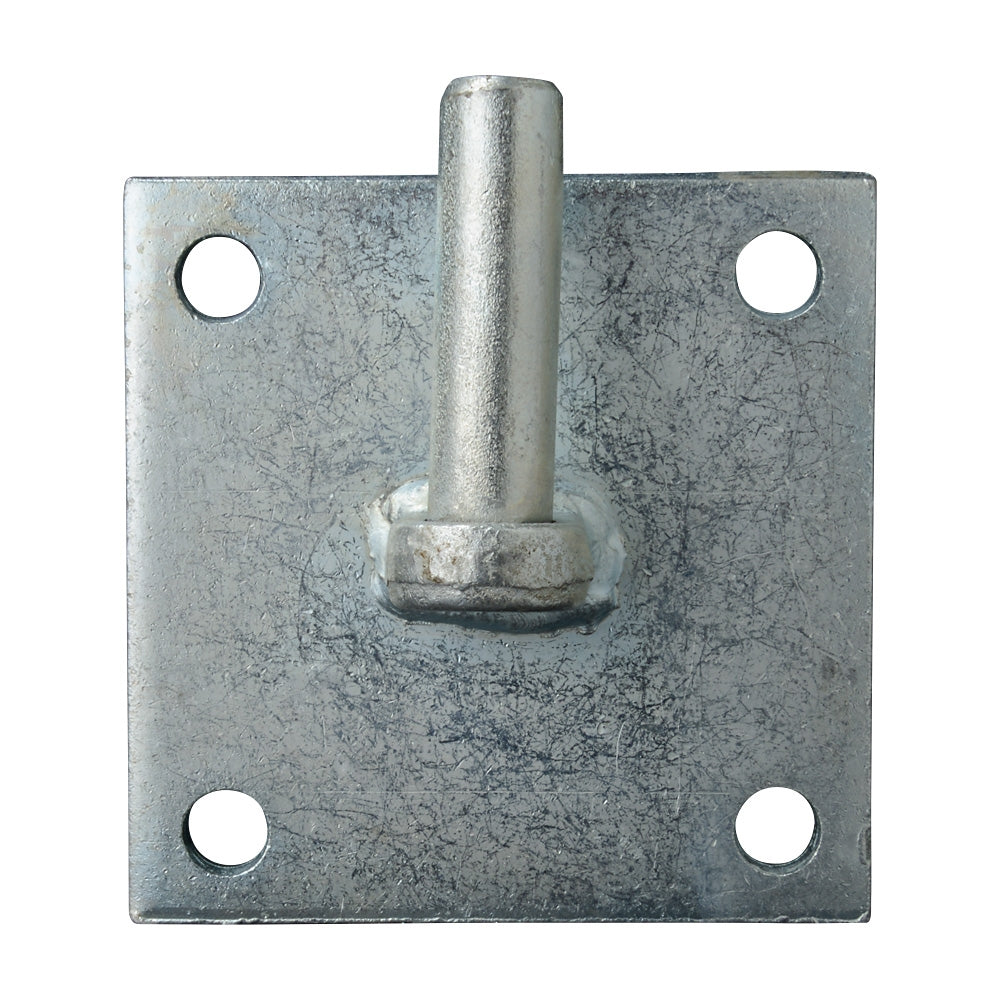 16mm Zinc Plated Hinge Plate 100 x 100mm