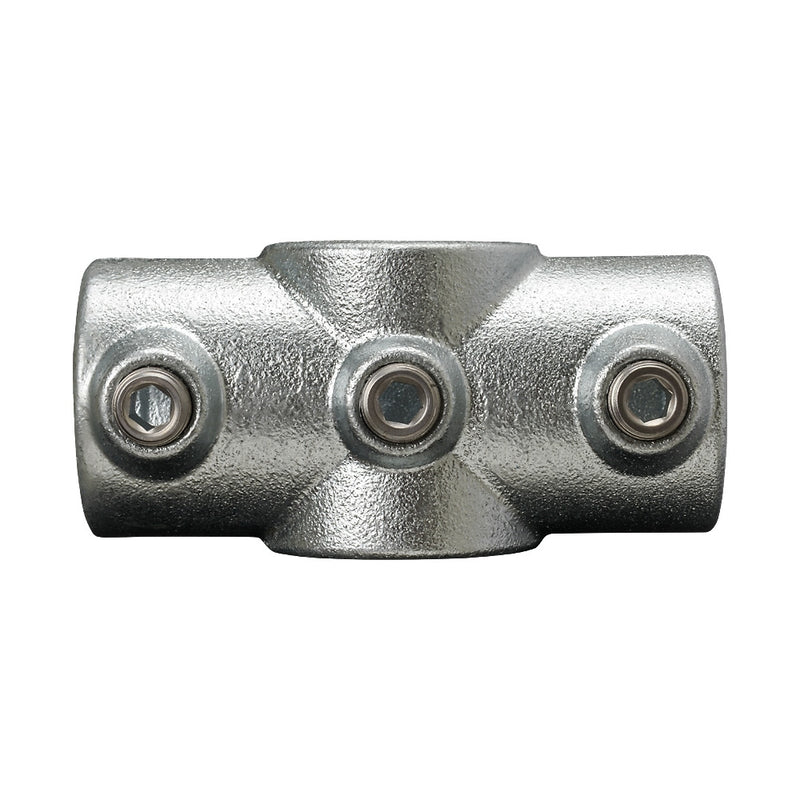 119D 4 Way Middle Rail Cross Key Clamp To Suit 48.3mm Tube