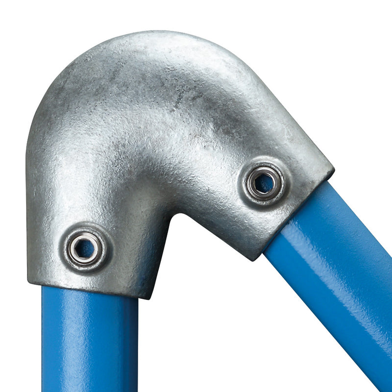 123C Variable Acute Elbow 40-70° Key Clamp To Suit 42.4mm Tube