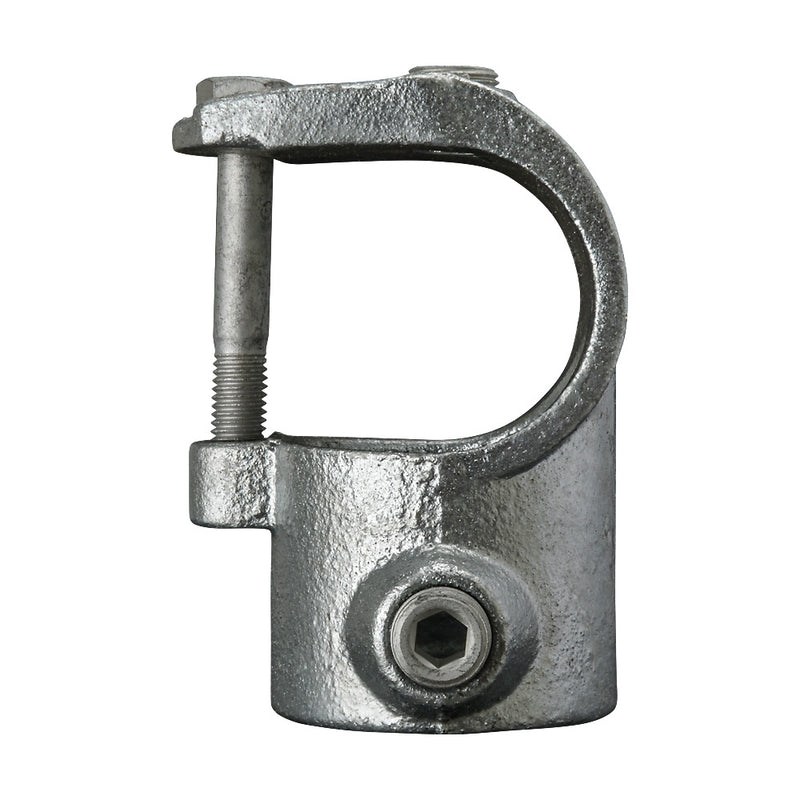 135C 90° Upstand Clamp On Tee Key Clamp To Suit 42.4mm Tube