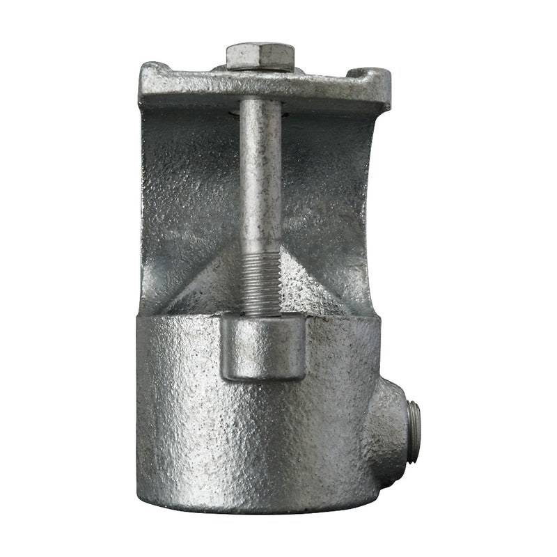 135C 90° Upstand Clamp On Tee Key Clamp To Suit 42.4mm Tube