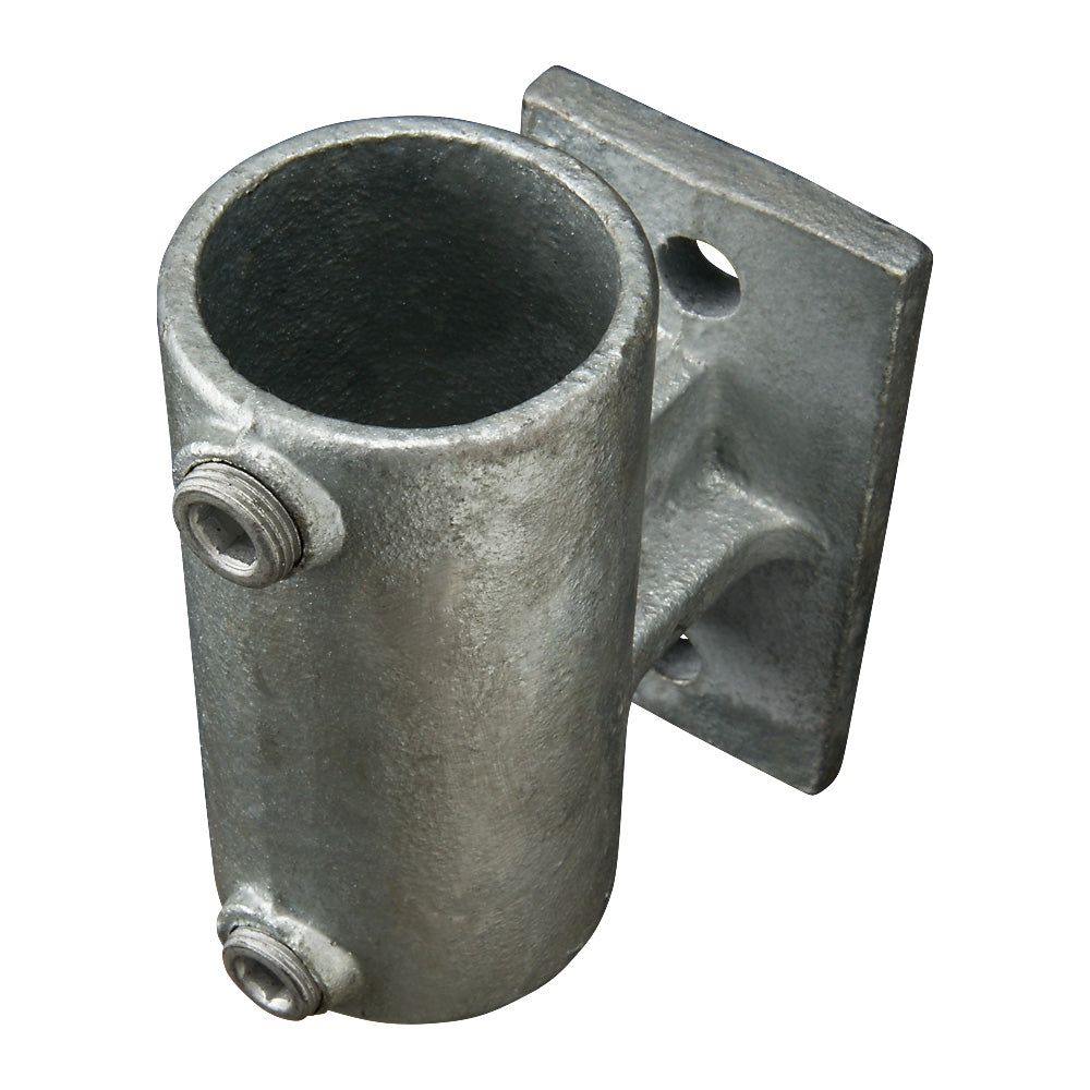 144C Side Vertical Wall Support Fixing Key Clamp To Suit 42.4mm Tube