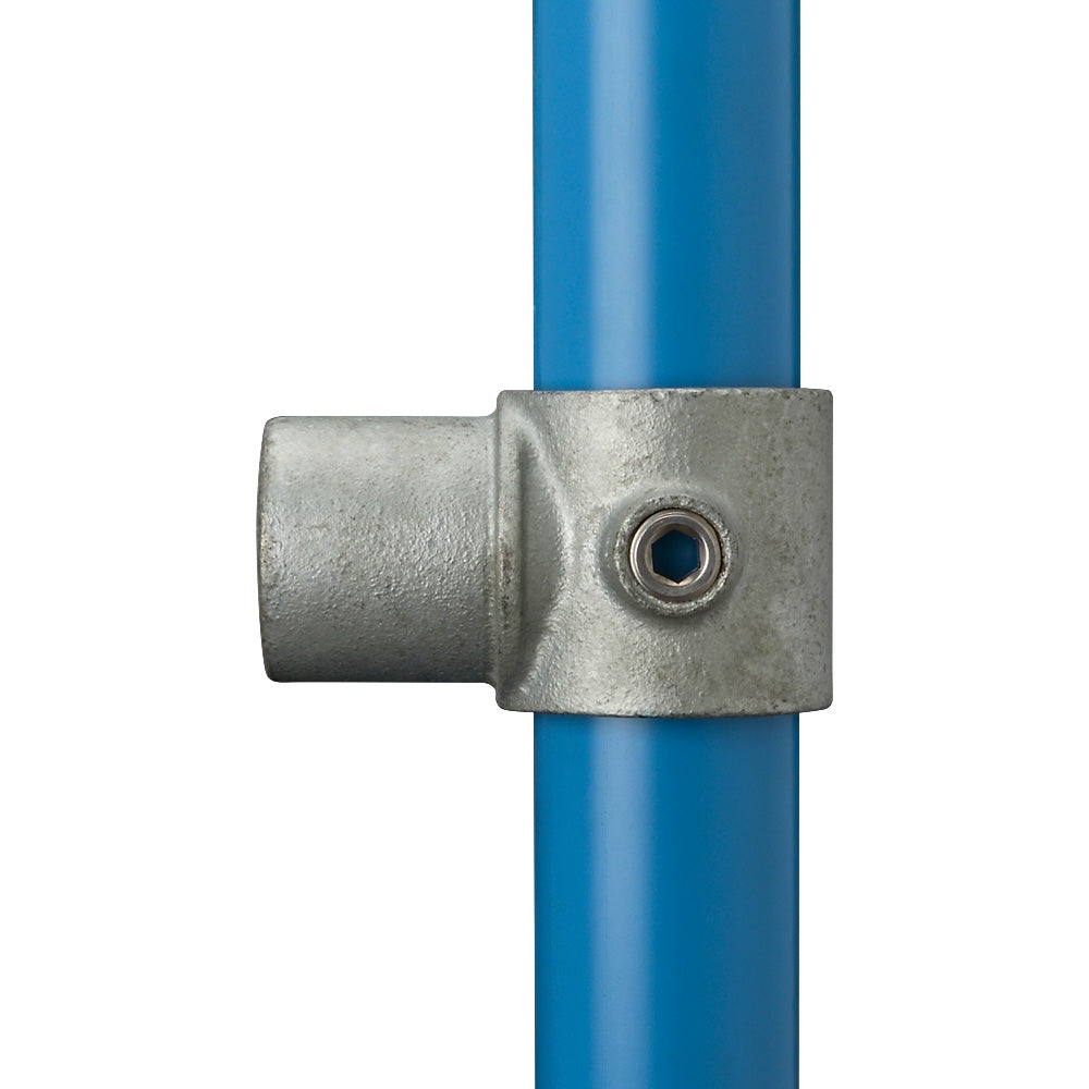 147B Internal Swivel Tee 90° Key Clamp To Suit 33.7mm Tube